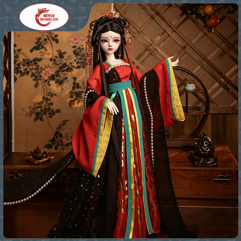 New Ethnic Fashion - اليدوية Hanfu فتاة الكرة صوتها دمية