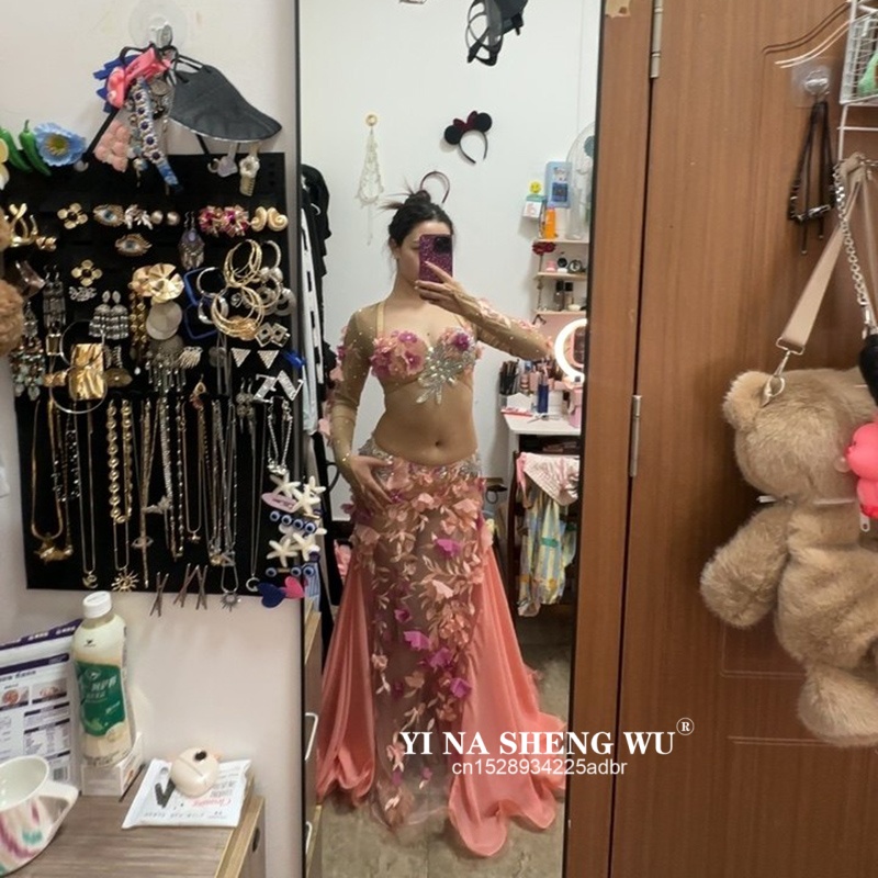تخصيص ملابس رقص البطن أداء زي  - مراجعة Ethnic Fashion India وسعره