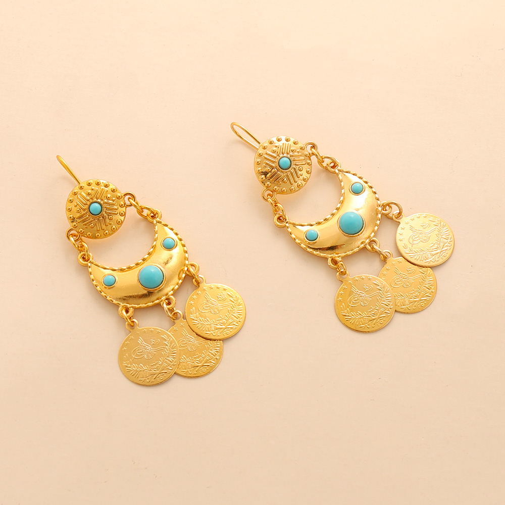 أقراط نسائية فاخرة بتصميم عملا - مراجعة Ethnic Fashion Co In وسعره