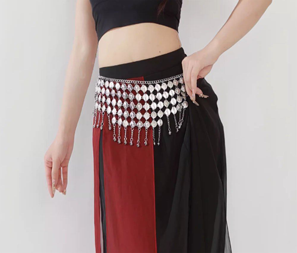 سلسلة خصر بشرابة معدنية للنساء - مراجعة Ethnic Fashion Co In وسعره