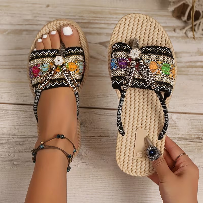 النساء النعال في الهواء الطلق  - مراجعة Ethnic Modern Fashion وسعره