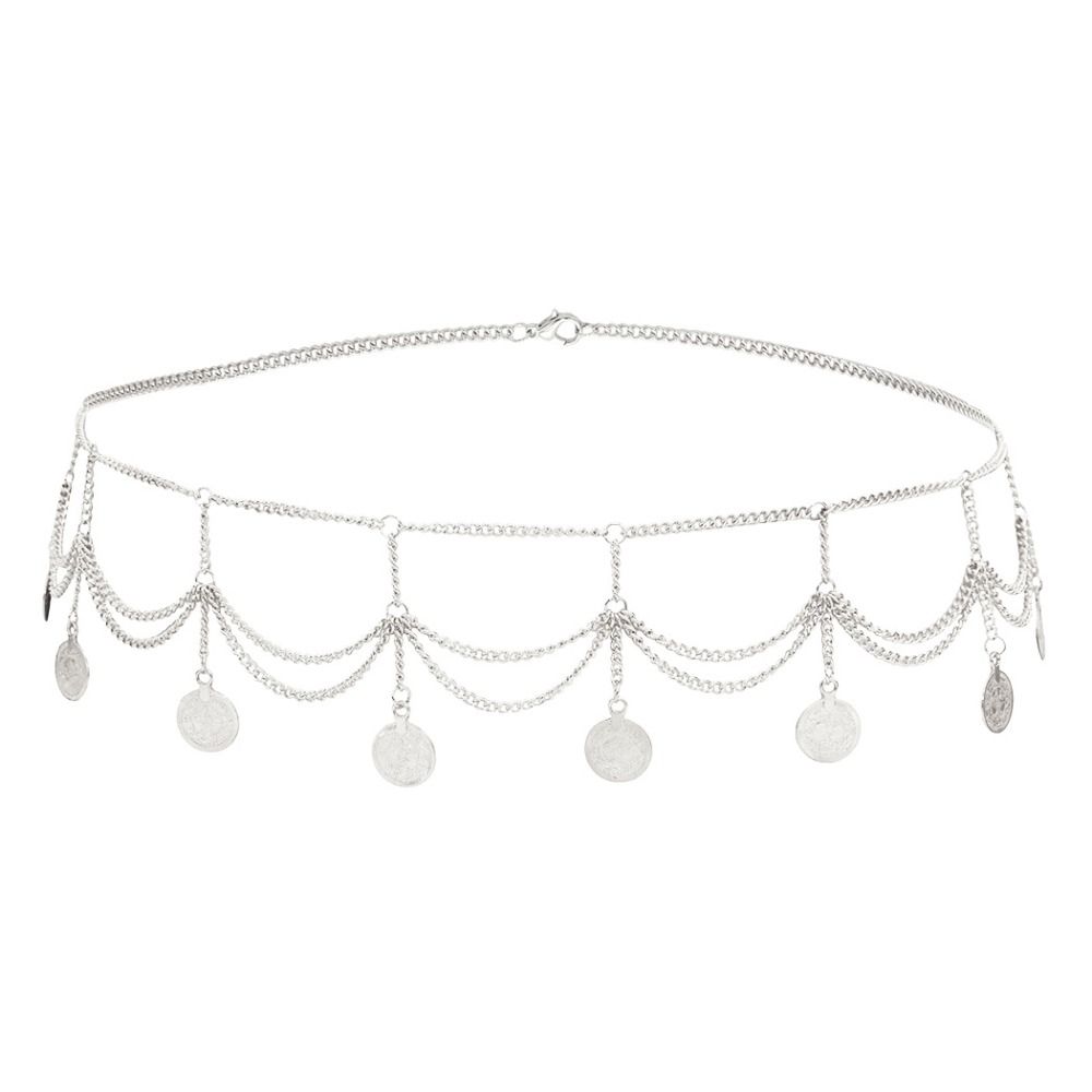 خمر عملة قلادة معدنية الجسم سل - مراجعة Ethnic Fashion Co In وسعره
