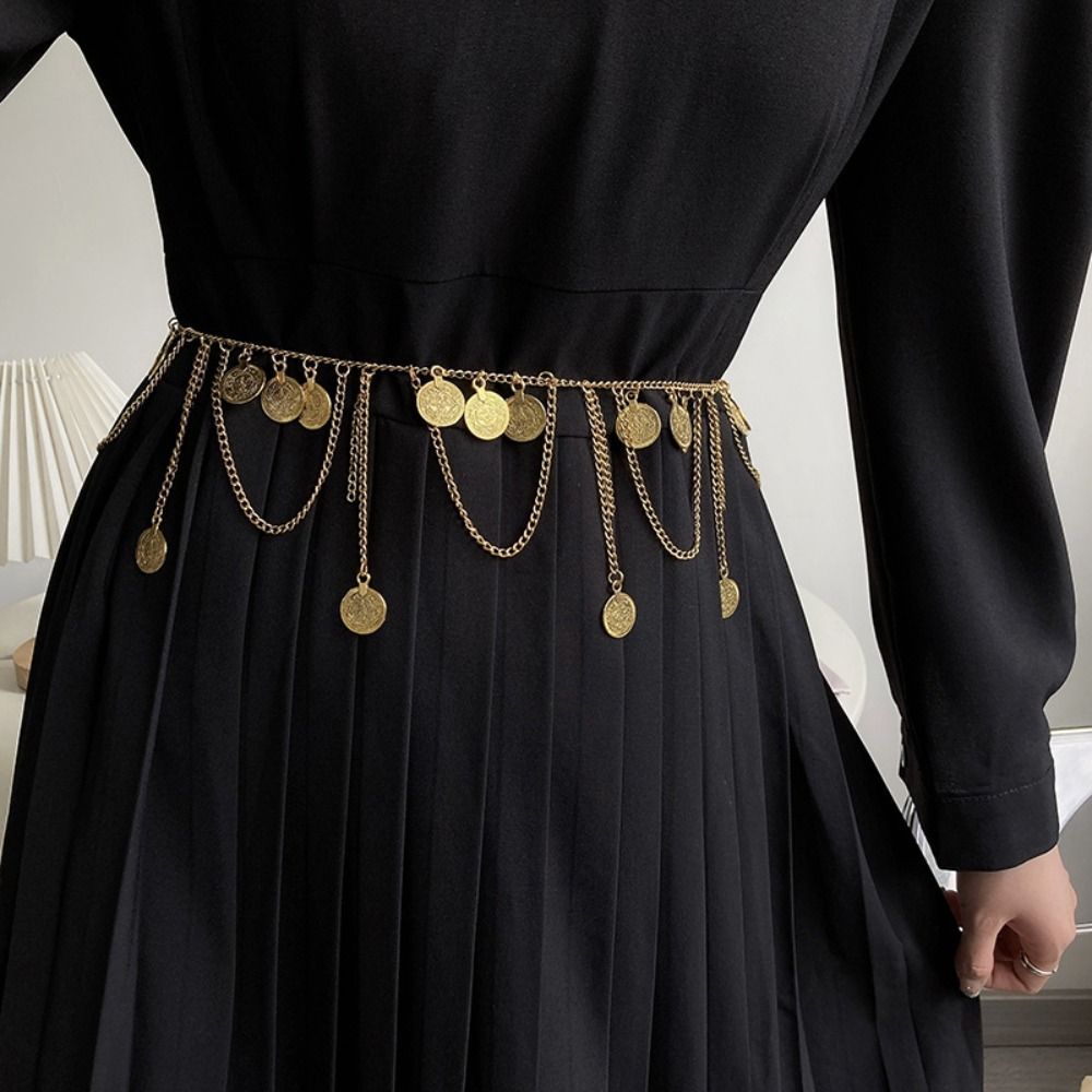 خمر عملة قلادة معدنية الجسم سل - مراجعة Ethnic Fashion Co In وسعره